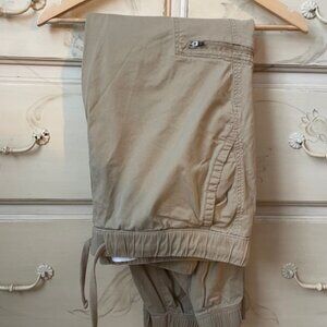Sonoma Mens Khaki Cargo Joggers Size Large